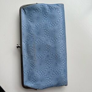 HOBO Lauren Wallet Clutch Blue/Gray